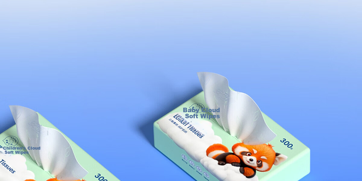 Ankexin Baby Moisturizing Cream Facial Tissue Cloud Soft 3-Ply 100 Sheets 5 Packs 42