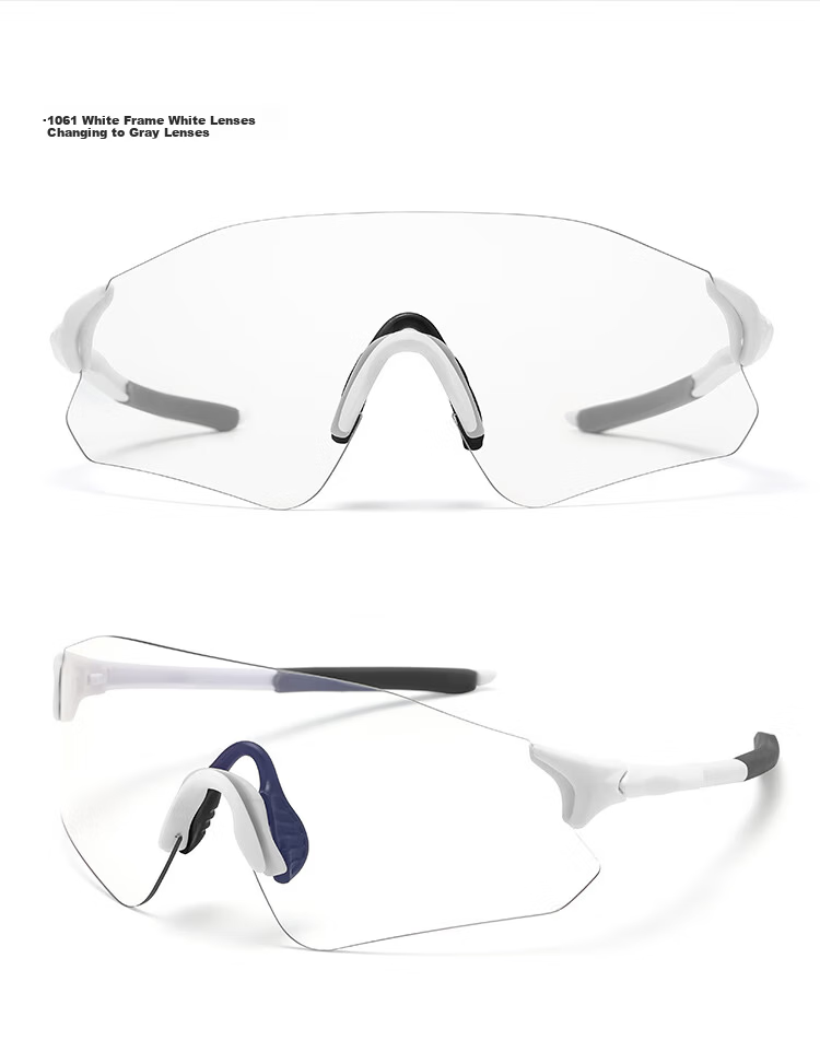 FENCHI Running Skiing Glasses Marathon Professional Photochromic Windproof UV Protection Outdoor Sports Sunglasses 13