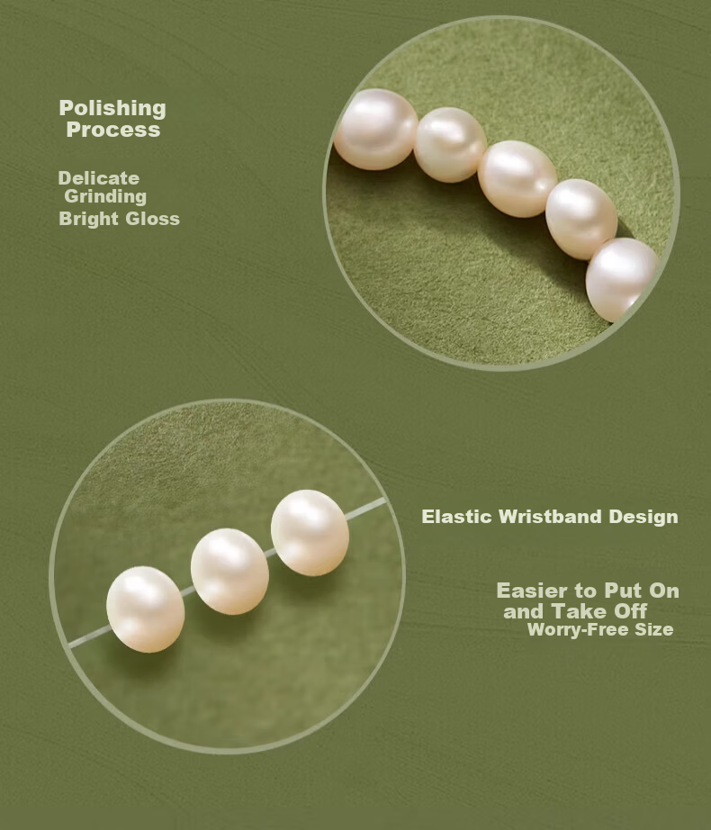 Chow Tai Fook Shi Jiazhen Pearl Bracelet Women's Light Luxury Fu Pendant Hetian Jade Bracelet Birthday 520 Valentine's Day Gift for Girlfriend 12