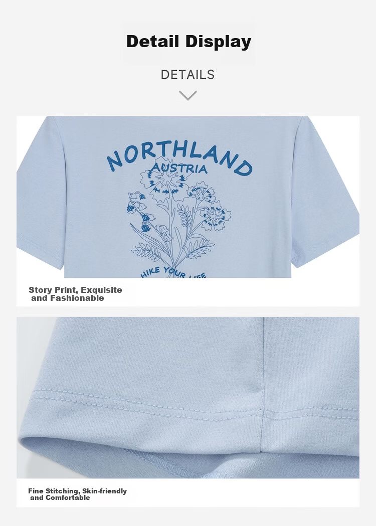NORTHLAND Men's Crew Neck Short Sleeve T-Shirt 2026 New Outdoor Sun Protection Antibacterial Quick-Dry 27
