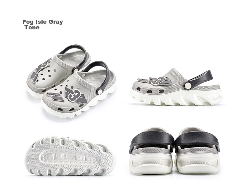 Cheerful Mario Kids Hole Shoes Girls Summer 2026 New EVA Beach Slippers Big Kids Parent-Child Outdoor Sandals 10