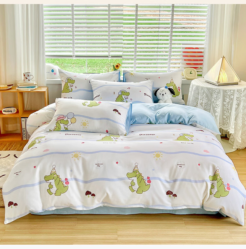 Grace Class A Antibacterial 100% Xinjiang Cotton Pure Cotton Student Duvet Cover Papillon 200*230cm 7