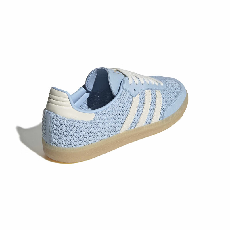 Adidas Originals Women's SAMBA OG W Casual Shoes LA7814 Pink Blue Size 38 6