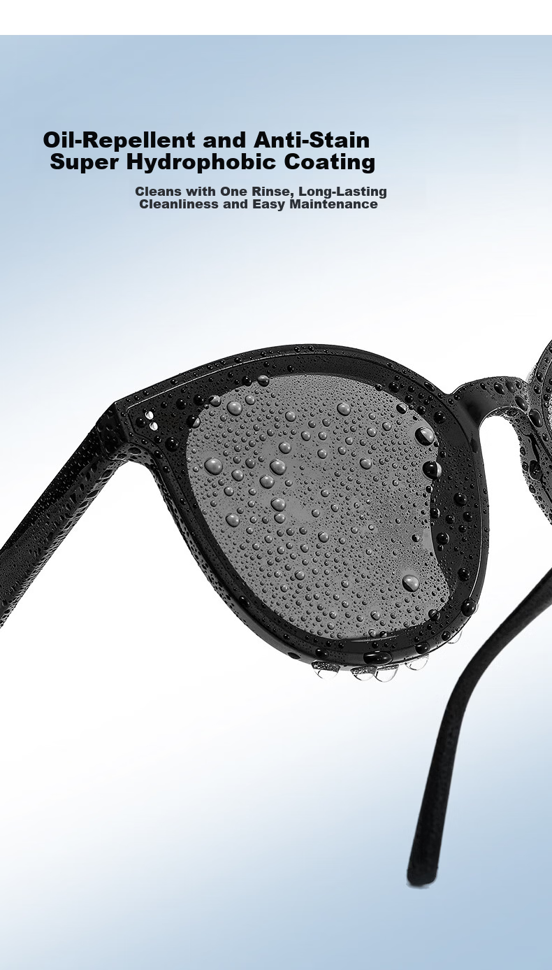 CAPONI Sunglasses Women Men UV Protection Driving High-Definition Sun Shades Slim Face 9