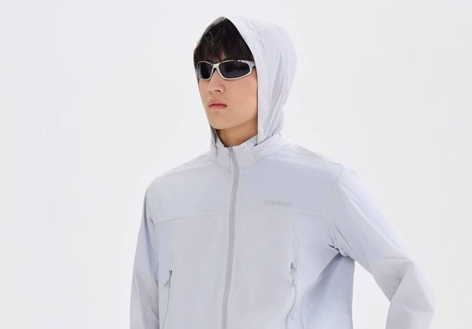 TOREAD Sun Protection Outdoor Sports UV Protection Skin Jacket High Elasticity Water-Repellent Breathable Summer Coat Micro Light Green S 6
