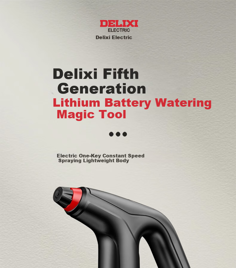 DELIXI ELECTRIC Electric Spray Watering Can Succulent Mist Sprayer Household Small Sprayer for Pesticide and Disinfection 1