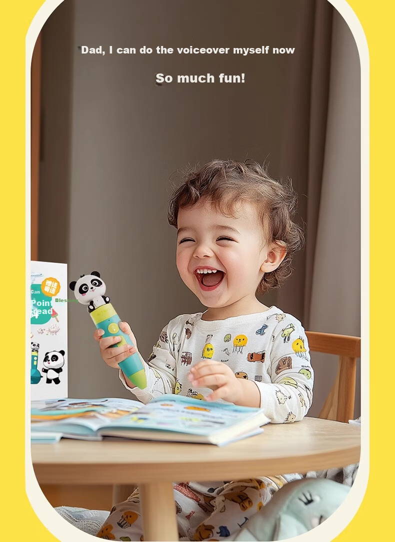 CICADA UNCLE Q5L Children's Educational Reading Pen DIY Picture Book Early Learning Machine AI Smart Educational Toy 6