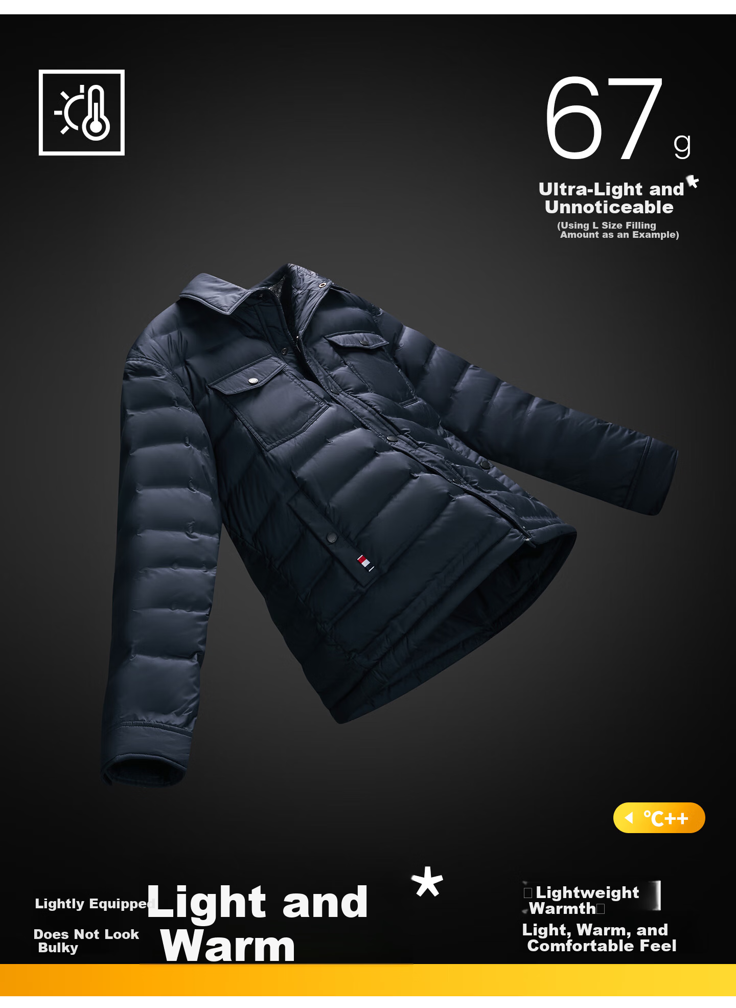 Navigare Italian Small Sailboat 25 New Classic Men's Down Jacket Lightweight Warm Goose Down Coat 1331605501 4