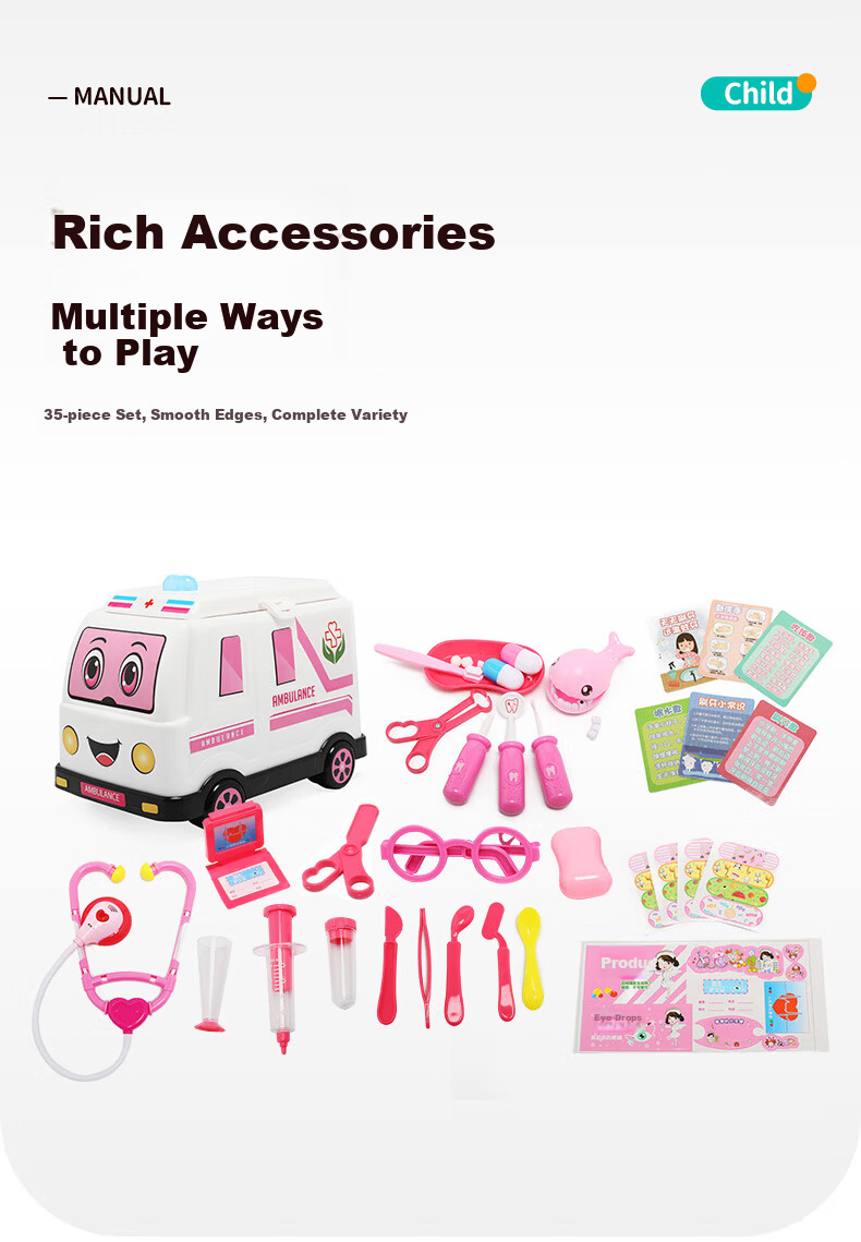 Babamama 3D Printing Pen Low-Temperature Drawing 3D Pen Children's Toy Drawing Set Girls Birthday Gift 6