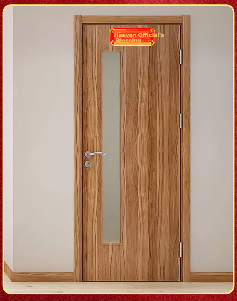 Feng Shui Pavilion Official Blessing Door Plaque Feng Shui Metal Wall Art for Entryway and Housewarming 11