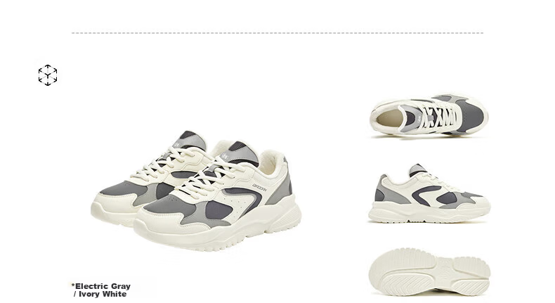 Jordan Little Millennium Women's Sneakers Fleece-lined Casual Retro Dad Shoes Lightweight Thick-soled Height-increasing Running Shoes for Women 38