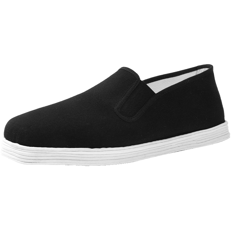 3514 Traditional Old Beijing Cloth Shoes Handmade Hemp Rope Layered Sole Spring Summer Breathable Comfortable Slip-On Work Shoes Men Size 41