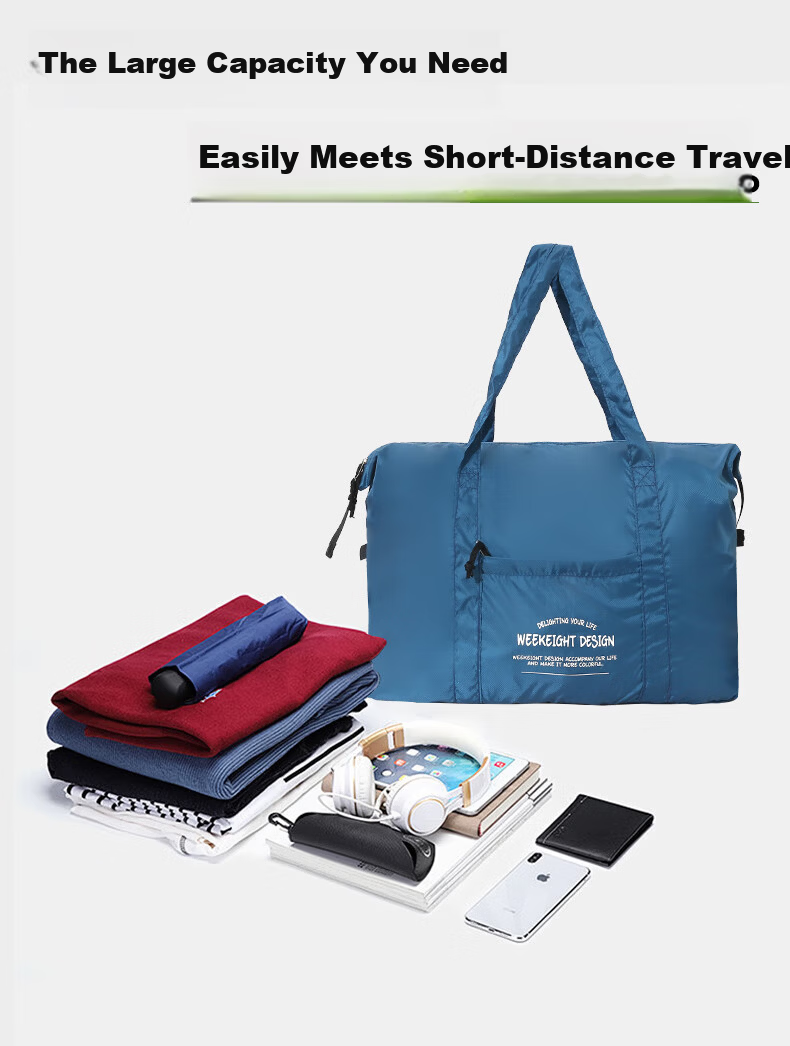 Bona Cloud Lightweight Foldable Travel Bag Skin Case Business Trip Luggage Storage Waterproof Cover with Trolley Sleeve 4