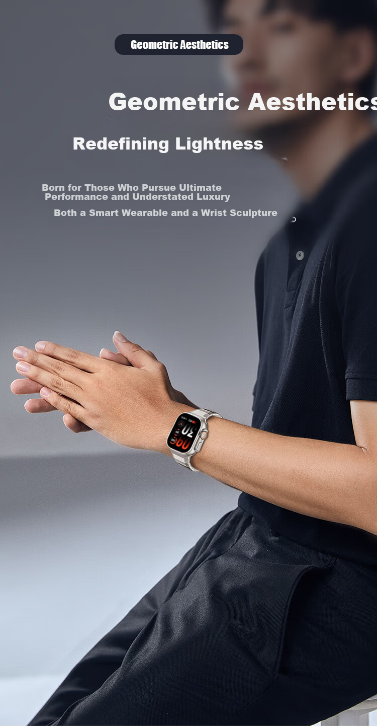 MSSM Metal Apple Watch Band Compatible with iWatch S11/Ultra3/S10/9/SE3 Quick Release Steel Strap for Men - Graphite Black 49/46/45/44MM 3