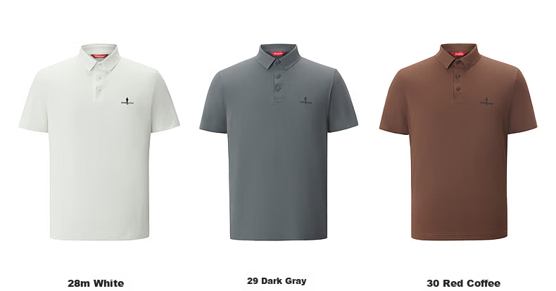 Biyinlefen Extreme Sun Protection T 2026 Spring Summer New Men's Casual Commuter Sweat-Resistant Sun Protection Short Sleeve Polo Shirt 29