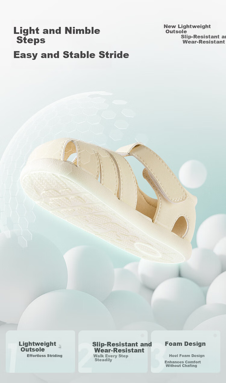 Balabala [balaOne] Kids Toddler Shoes Boys Girls Sandals 2026 Summer New Lightweight Non-Slip 2