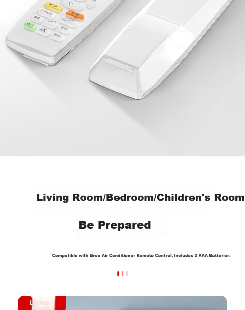 Junao Universal Remote Control for Gree Air Conditioner Wall and Cabinet Units Compatible with All Models YAPOF3 YBOF2 YADOF YAPOF 8