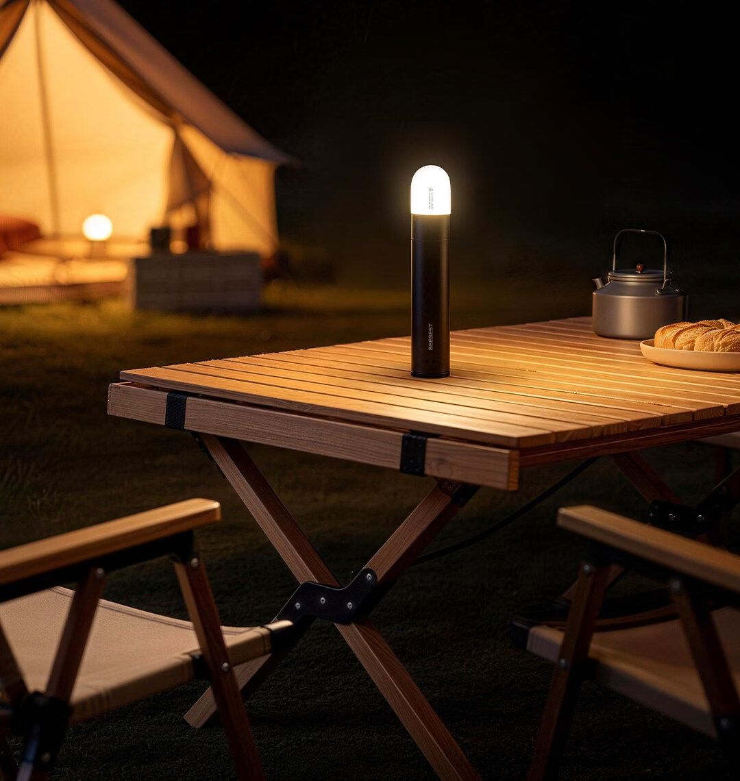BeeBest High-Power Zoom Flashlight JD Self-Operated Outdoor Lighting Camping Portable Rechargeable Super Bright Long-Range Waterproof Single Unit 20