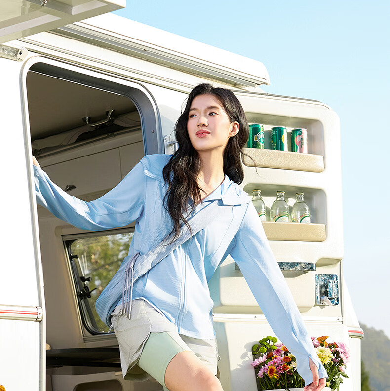 361° Women's Summer Sunscreen Jacket New Sports UV Protection UPF100+ Outdoor Coat 662624608D-7 104