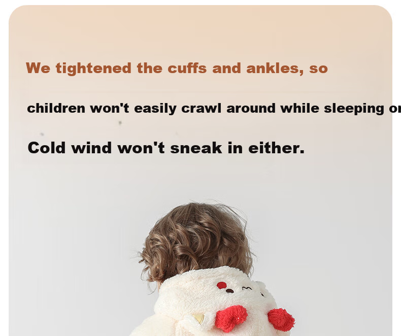 Betis Children's Winter Fleece Pajama Set Thickened Cotton-Padded Warm Homewear for Boys and Girls 20