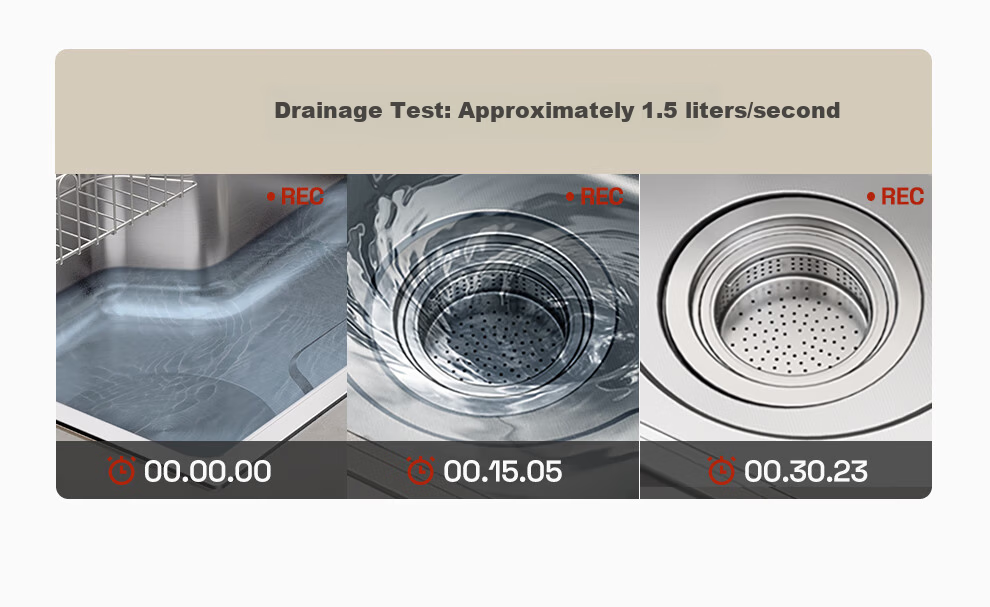 ARROW 304 Stainless Steel Sink, Large Single Basin, Japanese-Style Kitchen Sink for Washing Vegetables And Collecting Food Waste [New Subsidy of 15%] 21