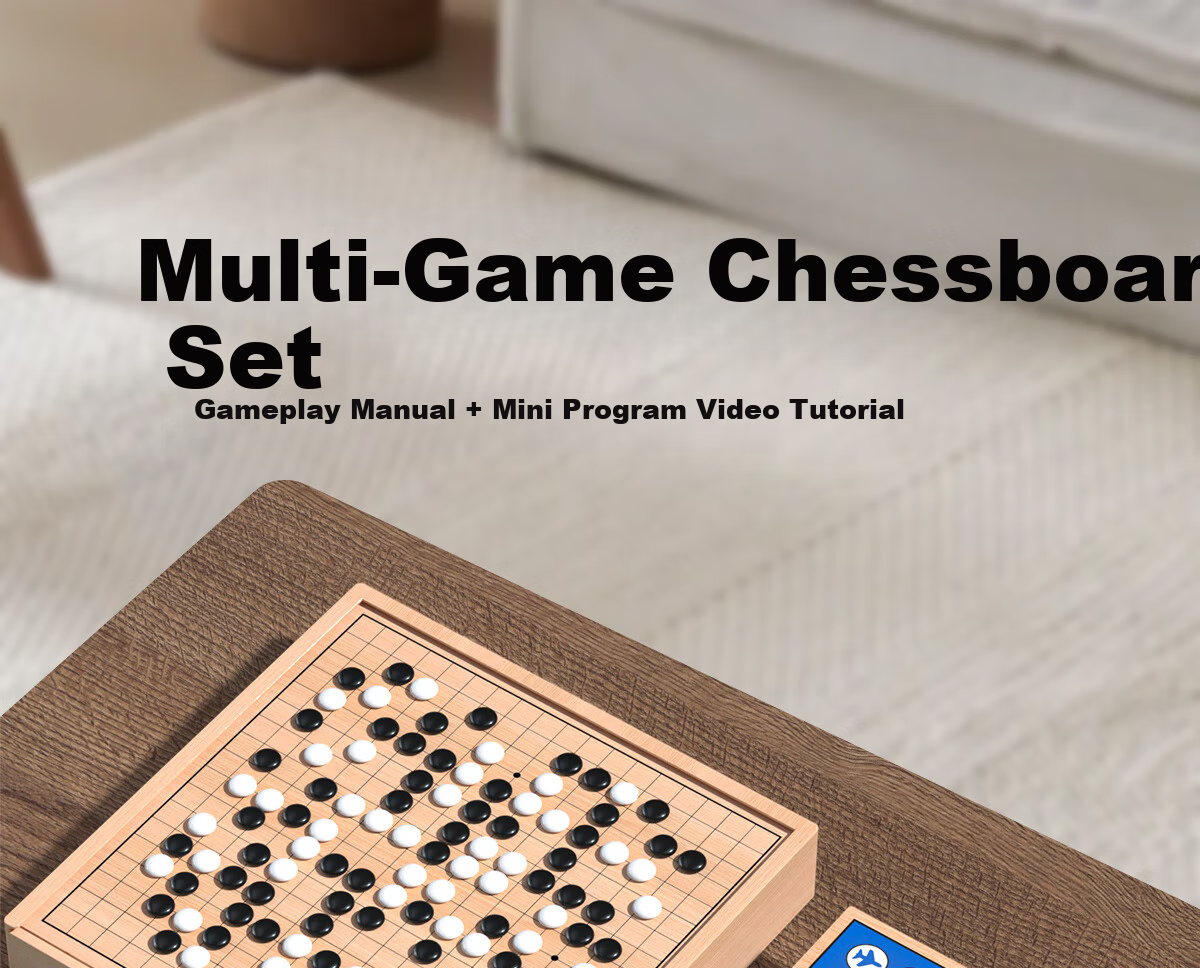 Xiaowandou Flying Chess, Children's Day Checkers, Gomoku, Elementary School Students' Multifunctional Board Game Set, Five-In Chess Set, Children's Day Toy 1