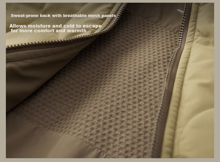 Beneunder Women's Fleece Jacket Warm Mid-Weight Machine Washable Outdoor Cotton Coat CL004 Down-Like 39
