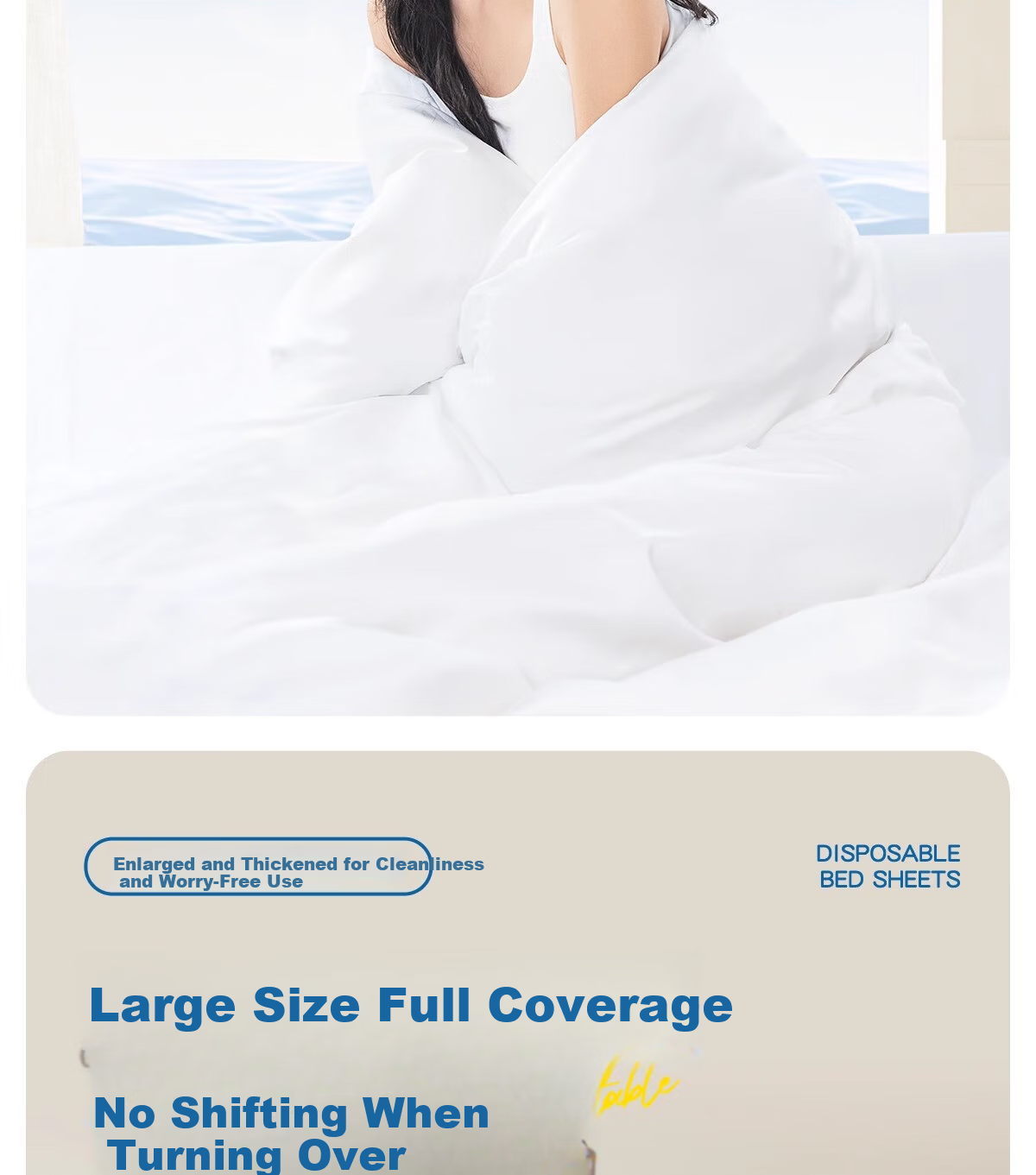 BADIGAO Train Sleeper Disposable Bedding Set 3-Piece Thickened Sleeping Bag for Hard and Soft Sleeper Single Travel Bed Sheet Quilt Cover Pillowcase 9