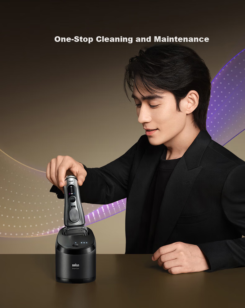Braun Series 9 Peak Edition 2.0 Electric Shaver with Multiple Grooming Attachments, Compatible with Gillette, German Imported, Reciprocating Shaver, Gift for Husband Boyfriend Birthday 520 6