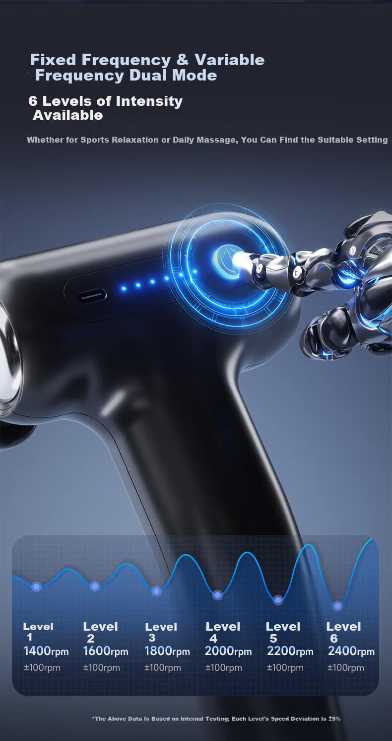 LI-NING Professional Fascia Gun Massager for Shoulders, Neck, Waist, and Back - Deep Muscle Massage Device, Ideal Gift for Parents, Valentine's Day, Qixi Festival, Birthday, Boyfriend, and Girlfriend 15