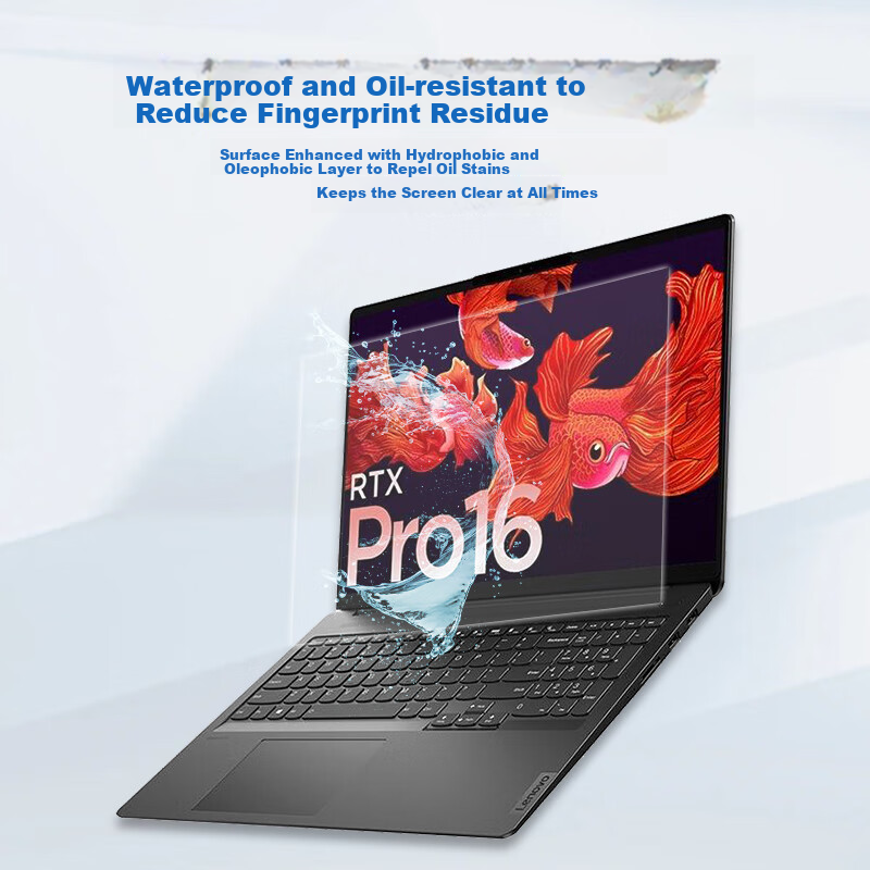 JPLAYER Lenovo Legion Screen Protector R9000P/X Y9000P/X K Y7000P Xiaoxin Pro 16-inch Laptop HD Protective Film 2-Pack