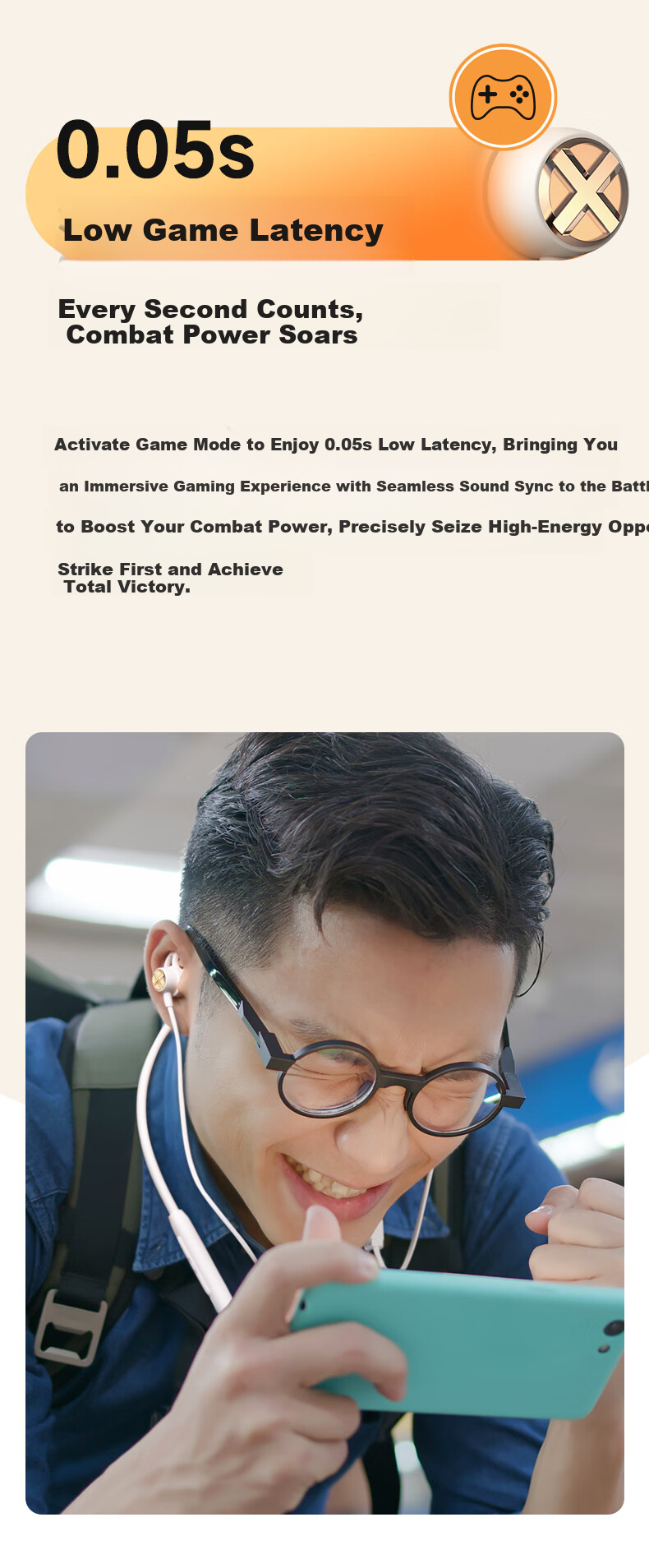 EDIFIER SoundMax X200BT Neckband Wireless Sports Bluetooth Earphones 20H Battery Life Mobile Phone Headset IP55 Waterproof Dustproof Starry White 5