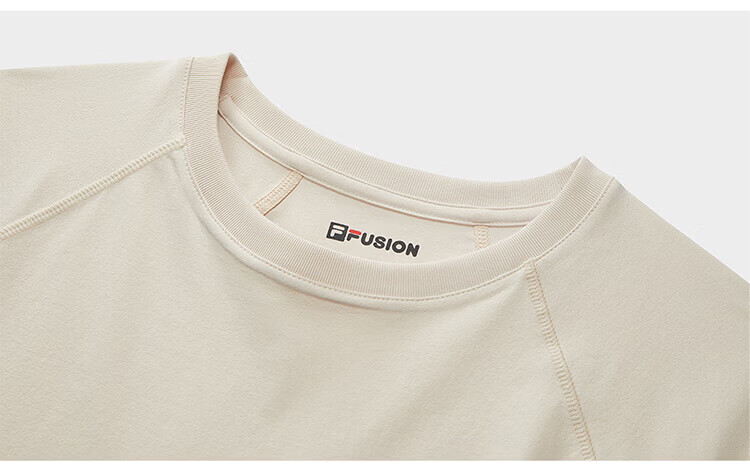 FILA Official Trendy Couple Knitted Dopamine Short Sleeve T-Shirt 26 Summer Quick-Dry Sports Tee 86
