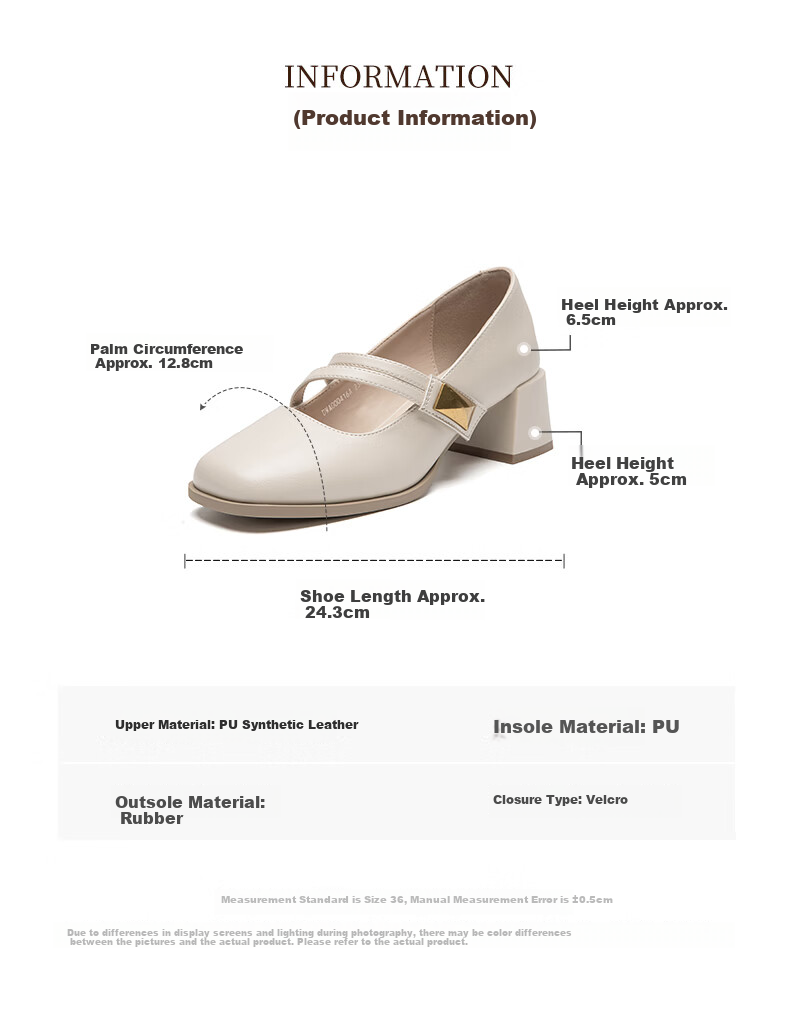 Dustodusto Mary Jane Shoes Women 2026 New Spring Thick Heel Low-Cut Single Shoes Commuting Versatile Elegant Retro High Heels 13
