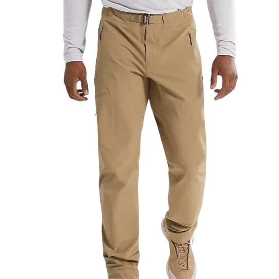 ARC'TERYX Gamma Pant Men's Softshell Waterproof Windproof Quick-Dry Trousers Canvas Brown 32