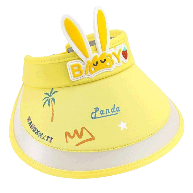 Ousen Children's Sun Protection Hat, Boys And Girls Visor Cap, Spring And Autumn New Style Beach Sun Hat, Baby Wide Brim Sun Hat