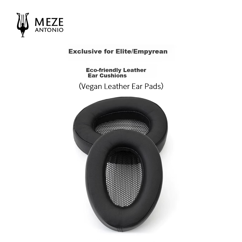 MEZEANTONIO Meze Audio Elite/Empyrean Official Original Over-Ear Headphone Ear Pads Covers (Eco-Friendly Leather)