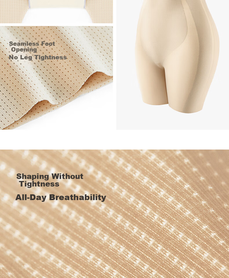 LUCKMEEY [Wang Ju's Choice] Mid-Rise Tummy Control Pants, Strong Shaping, Belly Slimming, Butt-Lifting, Anti-Chafing, Breathable Safety Shorts 11