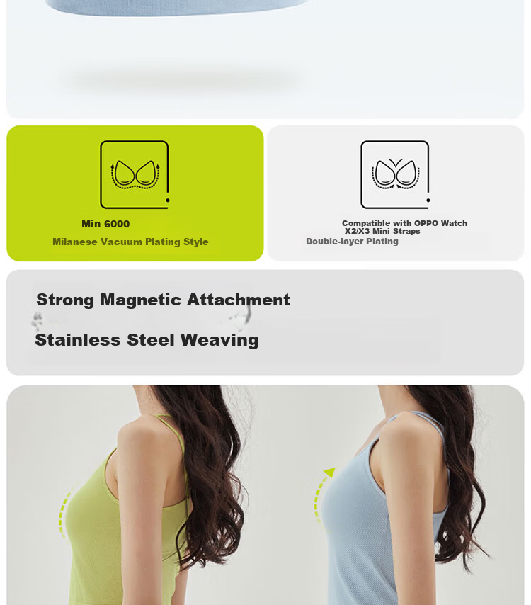 Banlian Women's Sleeveless Camisole Tank Top with Built-in Bra, Side Coverage, Beautiful Back, Padded, White, Layering and Outerwear 6