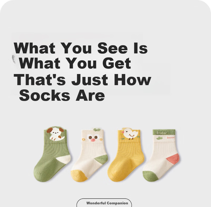 Scoornest Kids Socks Autumn Winter Pure Cotton Class A Newborn Baby Seamless Mid-Calf Socks Unisex Children Socks 21