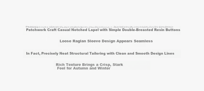 Romon Kids Reversible Wool Coat Autumn Winter Boys Girls Woolen Mid-Length Korean Style Jacket Charcoal Gray 170 15
