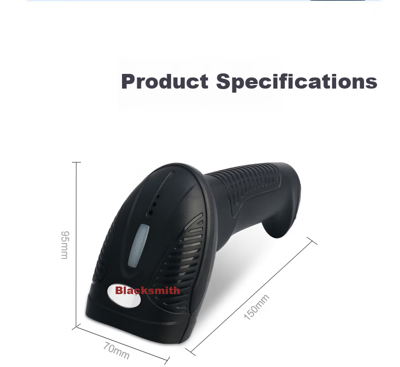 Huojian Wired 2D Barcode Scanner HS-S2D-U for POS Medical Insurance Payment Drug Traceability Spare Parts Warehouse Logistics Express Query 6