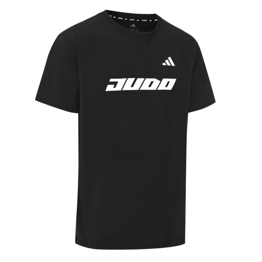 Adidas 2026 New Summer Cotton Short Sleeve T-Shirt Unisex Student Breathable Half Sleeve Black/White L