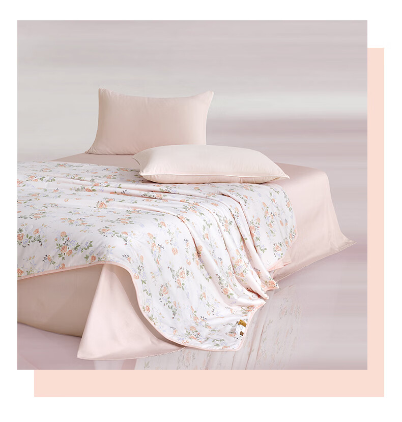 Boyang Home Textile Summer Cooling Quilt Antibacterial Washable 100% Cotton Air Conditioning Quilt Pure Cotton Summer Blanket Approx. 2 Jin 150*210cm 5