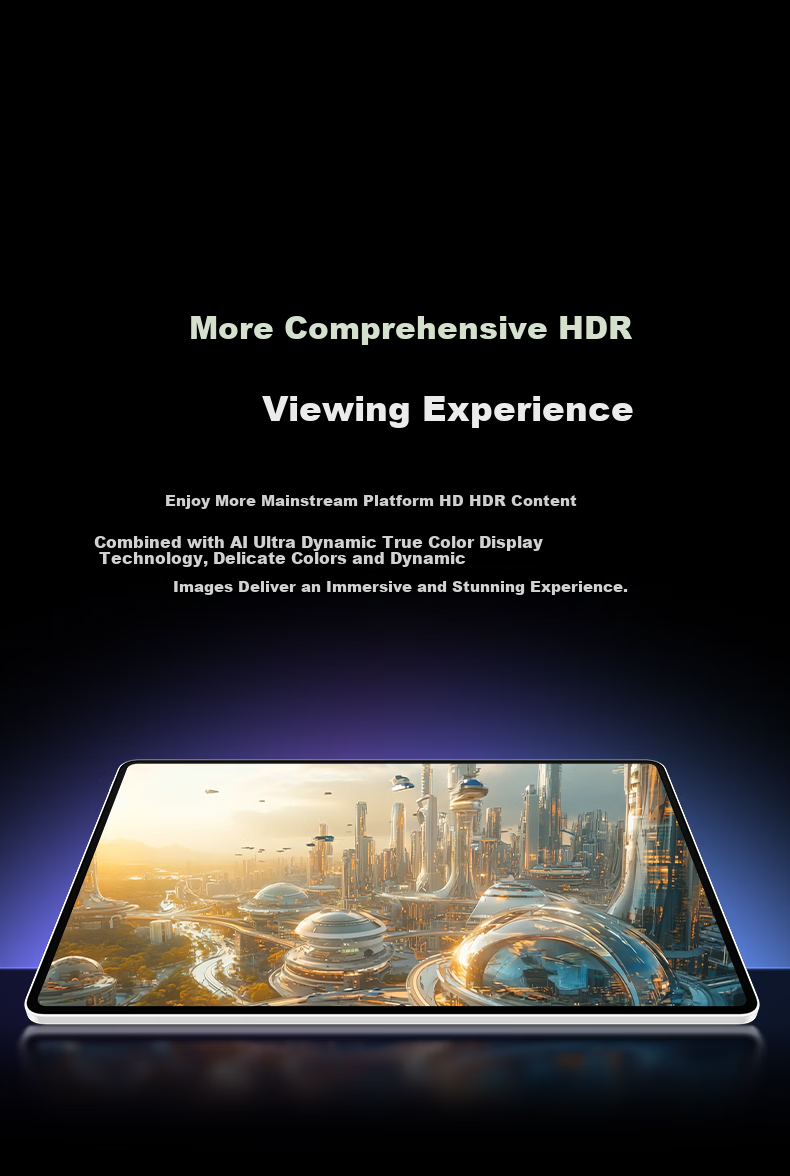HONOR [Li Yunrui's Same Model Tablet] MagicPad3 Pro 12.3, Subsidized, 4.8mm Ultra-Thin OLED Tablet, 12GB+256GB, Moonlight White 11