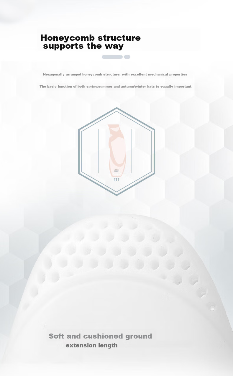 Sansha Ballet Pointe Shoes, Ultra-Soft Gel Toe Protectors, Honeycomb-Shaped Toe Protection Covers, Comfortable 2