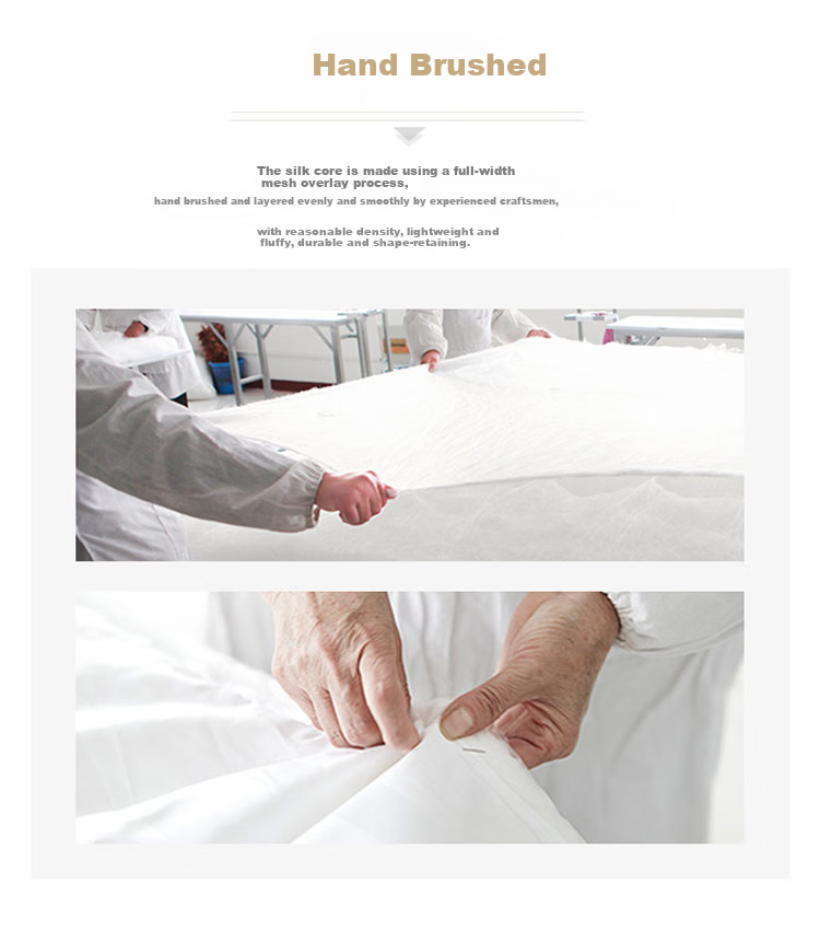 FUANNA Gold CP Silk Soybean Quilt, Winter Antibacterial Comforter, Double Size Winter Quilt, Approximately 6.6 Jin (3.3 Kg), 230*229cm 11