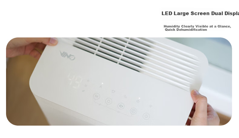 VINO Dehumidifier 16L/Day 32㎡ WiFi Connected Quiet Clothes Drying VD16E-FA5A(WH) 13