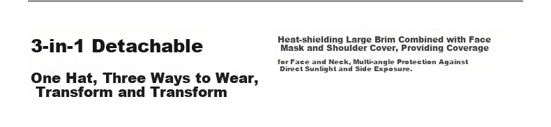 Bananain 503UV Pro Unisex Sun Protection Fisherman Hat with Detachable Breathable Face Mask and Sunshade 10