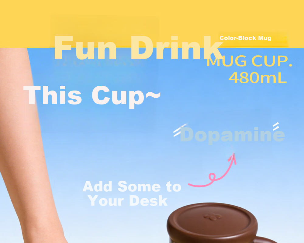 FGA Fugang Mark Insulated Mug 316L Stainless Steel Coffee Cup High-Value Large Capacity Tea Cup for Men, Women, and Students 1